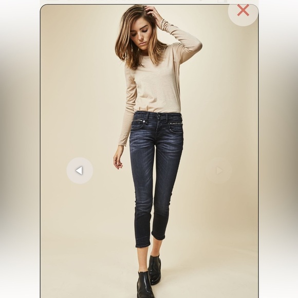 💚R13- Woman’s Biker Boy Jeans - 25
Stardust Black - Picture 1 of 11